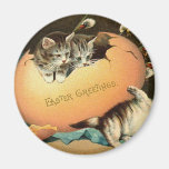 Jeu des chatons Pâques Aimants Pour Réfrigérateur
