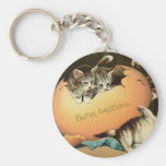 Jeu des chatons Pâques Porte-clefs