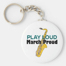 Jeu mars bruyant fier porte-clefs