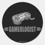 Jeu visuel drôle adhésif