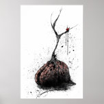 Jeune arbre cérébral poster