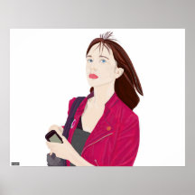 Jeune femme posters