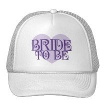 Jeune mariée à être casquettes