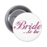 Jeune mariée à être pin's