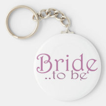 Jeune mariée à être porte-clés