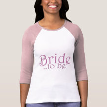 Jeune mariée à être t-shirt