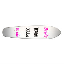 Jeune mariée/Bridezilla Skateboards
