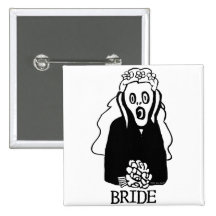 JEUNE MARIÉE DE CRI PERÇANT PIN'S