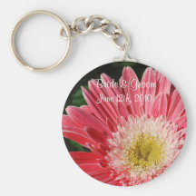 Jeune mariée et marié roses poussiéreux Keychain d Porte-clés