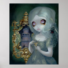 Jeune mariée gothique d'IMPRESSION de Mlle Havisha Posters