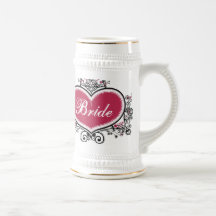 Jeune mariée tasse