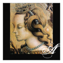 JEUNE monogramme de PARTIE de PRINCESSE SWEET 16 Cartons D'invitation