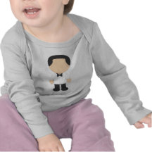 Jeune personnel de attente masculin t-shirt