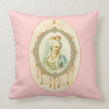 Jeune portrait de Marie Antoinette Oreillers