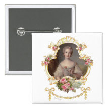 Jeune princesse Louise Marie de Pin de bouton de l Badge Avec Épingle