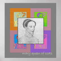 Jeune reine de Mary des Ecossais Posters