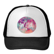Jeune, sauvage, et libre Snapback Casquettes