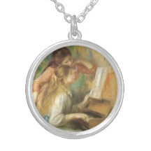 Jeunes filles au piano par Pierre Auguste Renoir Colliers