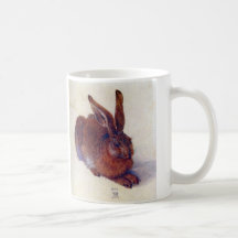 Jeunes lièvres par Albrecht Durer, art de Renaissa Tasse