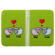 jeunes mariés (moutons) étui pour kindle