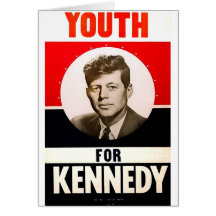 Jeunesse pour le Président John F. Kennedy Cartes De Vœux