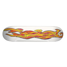 Jeûnez comme le feu skateboards cutomisables