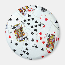 Jeux de carte de jeu aimants pour réfrigérateur