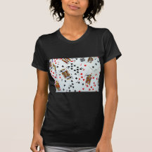 Jeux de carte de jeu t-shirt