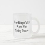Jeux du chat de Schrodinger avec la théorie de fic Mugs À Café