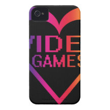 jeux vidéo d'amour étui iPhone 4