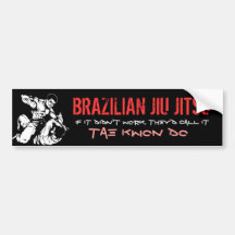 JIU BRÉSILIEN JITSU ADHÉSIF POUR VOITURE