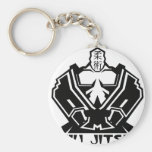 Jiu Jitsu - le combattant prépare Porte-clef