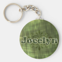 Jocelyn vert porte-clefs
