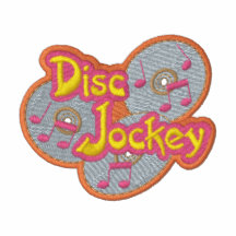 Jockey de disque sweatshirt à capuche avec brodé
