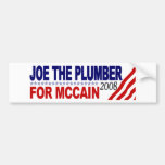 Joe le plombier pour McCain Autocollants Pour Voiture