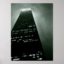 John Hancock construisant Chicago l'Illinois Poster