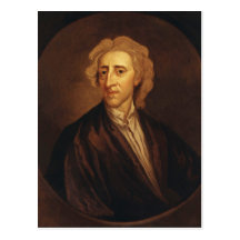 John Locke par monsieur Godfrey Kneller Cartes Postales