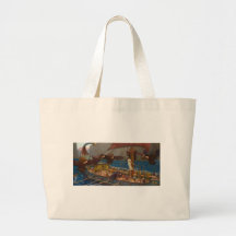 John William Waterhouse - Ulysse et les sirènes Sac En Toile