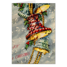 Joie à Noël Bells Cartes