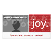 "Joie " Cartes Avec Photo