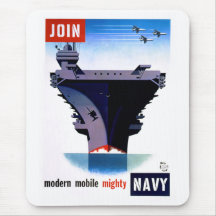 Joignez la marine puissante mobile moderne - joign tapis de souris