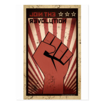 Joignez la révolution cartes postales