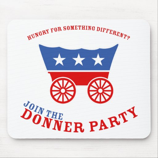 Joignez le parti Mousepad de Donner Tapis De Souris