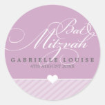JOINT D'AUTOCOLLANT - BAT MITZVAH : : beau type 4