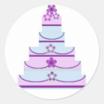 JOINT D'AUTOCOLLANT DE GÂTEAU DE MARIAGE