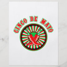 Joint de poivre de Cinco De Mayo W Prospectus Personnalisés