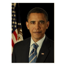 Joint de PORTRAIT présidentiel de Barack Obama Nou Modèles De Cartes De Visite