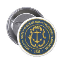 Joint d'état d'Île de Rhode Badges Avec Agrafe