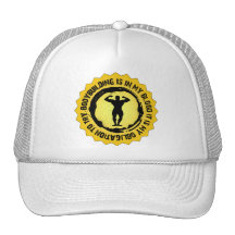 Joint fantastique de culturisme casquette de camionneur