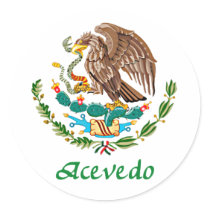 Joint national mexicain d'Acevedo autocollants